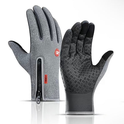 VORNEX Heated Feel Winter Gloves, Windproof, Touchscreen, Nonslip for Running, Hiking & Cycling